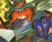 弗朗茨 马克 : Red and Blue Horse